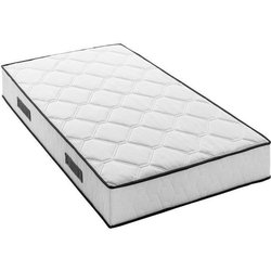 Materasso 90 x 190 cm - Altezza 24 cm - 380 molle insacchettate - 7 zo