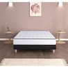 Boxspring- und Matratzenset - PARIS - 140 x 190 - Federn - Lattenrost