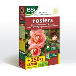 Concime per Cespugli di Rose Bio - BSI - Fioritura brillante - Azione 