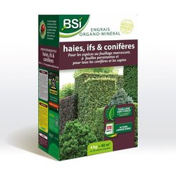 BSI - Concime Organo Minerale Per Siepi / Tasso / Conifere - Per Tutte