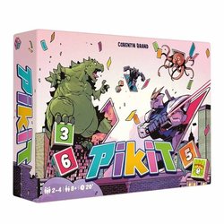 Brettspiel  Pikit  Kaijus vs. Mechas  strategisch  spannend
