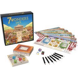 Jeu de société - ASMODEE - 7 Wonders la version de Des - Roll et Write