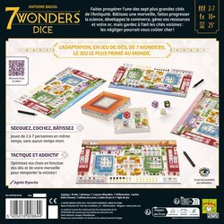 Jeu de société - ASMODEE - 7 Wonders la version de Des - Roll et Write