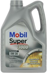 Huile moteur 0W-30 Synthétique - MOBIL - Super 3000 - Formula-V -bidon
