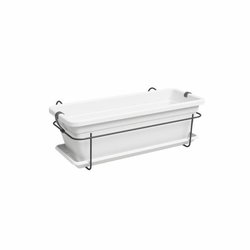 Jardiniere - ARTEVASI - VENEZIA Balkon-KIT - 50 ma - Weiß