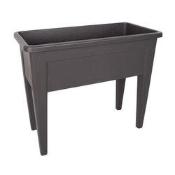 ARTEVASI Tavolo de Culture Venezia - 39 x 80 x H 69 cm - Gris antracit
