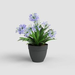MACETERO CAPRI CAMPANA 35CM ANTRACITA