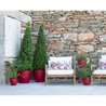 MACETERO CAPRI CAMPANA 35CM ANTRACITA