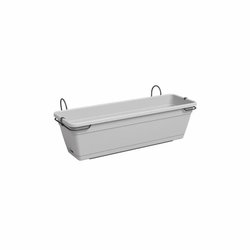 ARTEVASI Jardiniere VENEZIA RE KIT - 50 ma - Gris clair - L49 x P27,5 