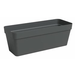 Plantenbak - Kunststof - Antraciet - Rechthoekig - L49,9 x D20 x H18,1