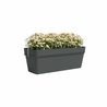 ARTEVASI Kit balcon Jardiniere - CAPRI RE - 50cm - Anthracite - 50,2 x