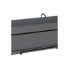 ARTEVASI - Kit jardinera capri 50cm v2 antracita 50,2 x 28,5 x h20,7 c
