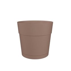 Blumenglas und rund Capri Round - Plastik - Wassertank - 35 cm Durchme