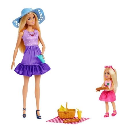 CAJA DE BARBIE Y CHELSEA