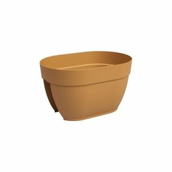 Jardiniere - ARTEVASI - CAPRI CAMPANA balcony - 40 ma - Honey yellow