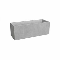 Plantenbak - Kunststof - Lichtgrijs - 80 cm - 57 L - Sydney - ARTEVASI