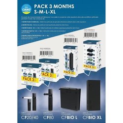 CIANO pack 3 maanden filterpatronen maat S