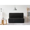 BZ DREAM Sitzbank  100 % schwarzer Baumwollstoff  140 x 190 cm große
