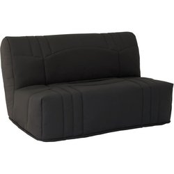 BZ DREAM Sitzbank  100 % schwarzer Baumwollstoff  140 x 190 cm große