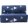BZ DREAM Sitzbank  blauer Bikinistoff aus 100 % Baumwolle  Bett 140 