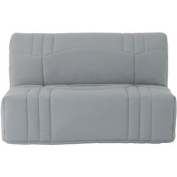 BZ DREAM Sitzbank  hellgrauer Stoff aus 100 % Baumwolle  Bett 140 x 