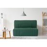 BZ DREAM Sitzbank  waldgrüner Stoff aus 100 % Baumwolle  140 x 190 c