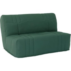 BZ DREAM Sitzbank  waldgrüner Stoff aus 100 % Baumwolle  140 x 190 c