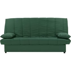 3-Sitzer-Schlafsofa  100 % grüner Baumwollstoff  zeitgenössischer St