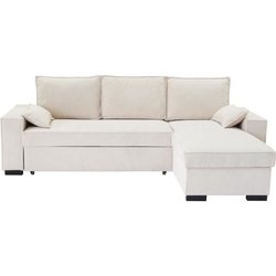 Wende-Ecksofa MARLON  Chaiselongue mit Truhe  Cord L 240 x T 143 x H