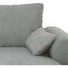 Wende-Ecksofa MAX  Chaiselongue mit Truhe  hellgrauer Stoff  L 240 