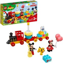 LEGO 10941 DUPLO Disney Le Train d Anniversaire de Mickey et Minnie Jo