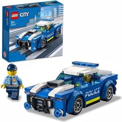 LEGO 60312 Auto della Polizia di Città, Giocattolo per Bambini dai 5 A