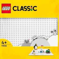 LEGO 11026 Classic The White Building Plate 32x32, Base Base for Build