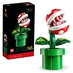 LEGO Super Mario 71426 Pianta Piranha, Figura Articolata con Tubo e 2 
