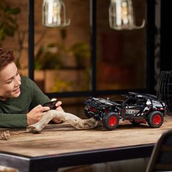 LEGO Technic 42160 Audi RS Q e-tron, Remote Control Rally Car, Off-Roa