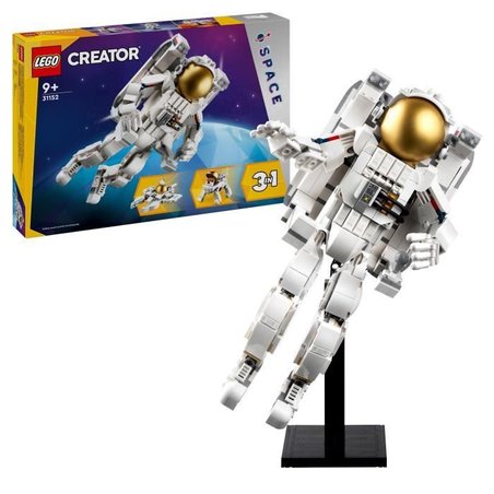 LEGO 31152 Creator 3in1 Astronaut in de ruimte, constructiespeelgoed m