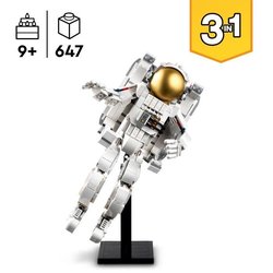 LEGO 31152 Creator 3in1 Astronaut in de ruimte, constructiespeelgoed m