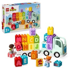 LEGO 10421 DUPLO Ma Ville Le Camion de l Alphabet, Jouet d Apprentissa