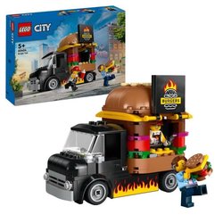 LEGO City Burgers Food Truck, furgone giocattolo, 60404, gioco di fant