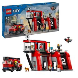 LEGO 60414 City Estación de Bomberos y Camión de Bomberos, Figura de P