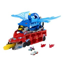 Hot Wheels - Dragones 2 en 1 Transporter Hot Wheels City - Hot Wheels 
