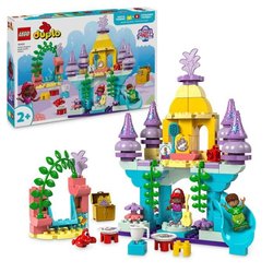 LEGO DUPLO | Disney 10435 El Palacio Mágico Subacuático de Ariel - Muñ