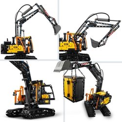 LEGO Technic 42175 Camion Volvo FMX ed escavatore elettrico EC230 - Se