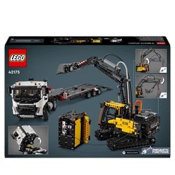 LEGO Technic 42175 Camion Volvo FMX ed escavatore elettrico EC230 - Se