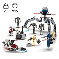 LEGO 75372 Star Wars Clone Troopers and Battle Droids Battle Pack, Toy