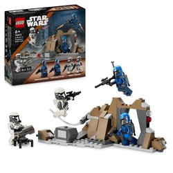 LEGO Star Wars 75373 Paquete de batalla de emboscada de Mandalore - Ju