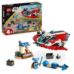 LEGO 75384 Star Wars The Crimson Firehawk, Building Toy with Speeder B