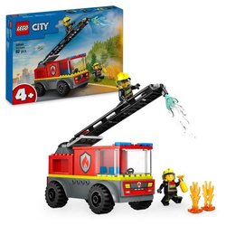 LEGO City 60463 Camión de Bomberos con Escalera - Set de Construcción 