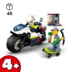 LEGO City 60455 Inseguimento in moto della polizia - Set di costruzion