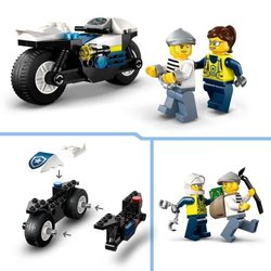 LEGO City 60455 Inseguimento in moto della polizia - Set di costruzion